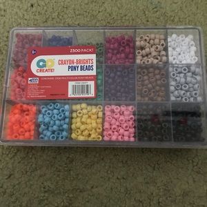 Crayon brights pony beads